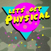 Lets Get Physical Retro 80s  Legacy Tie Dye Trucker Hat