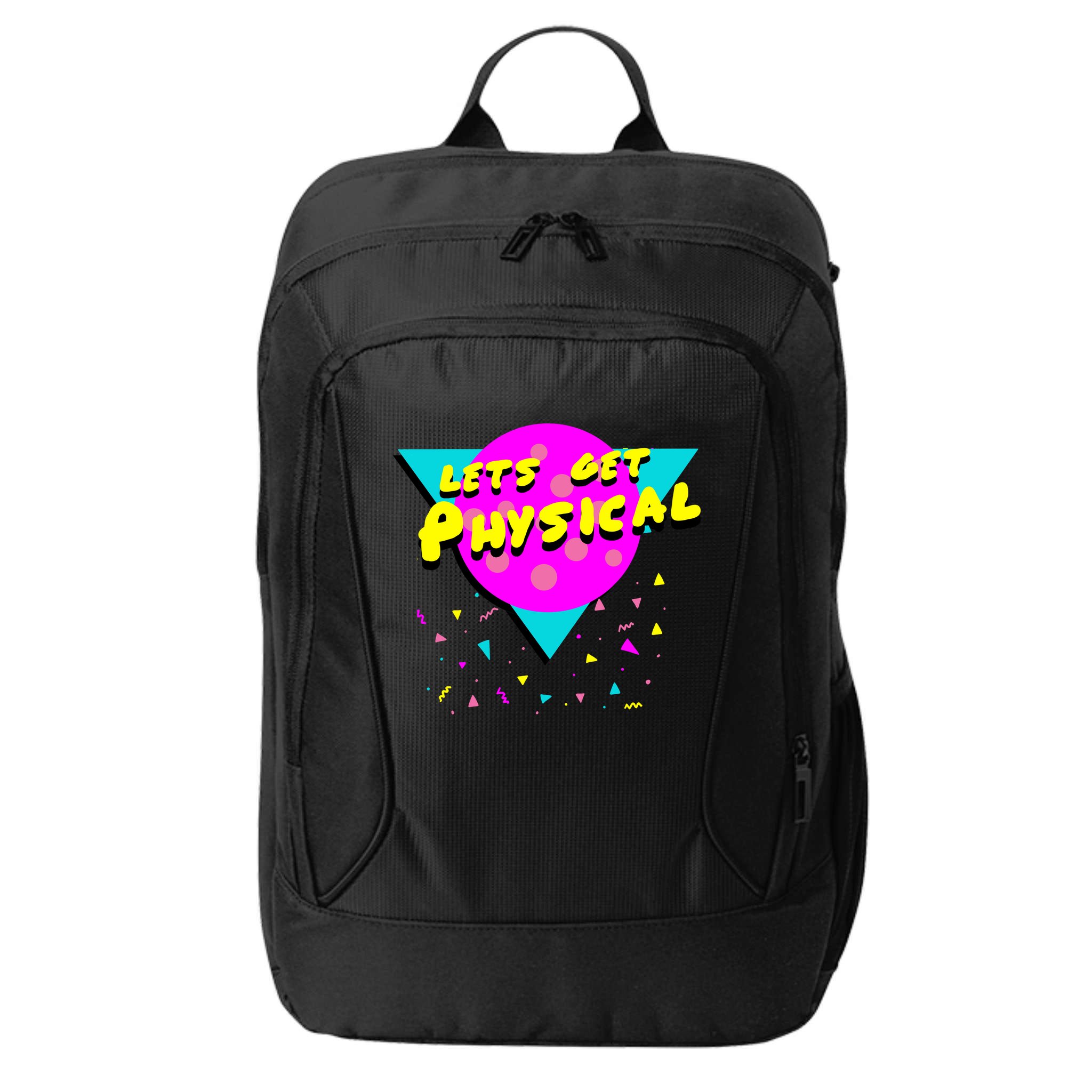 Lets Get Physical Retro 80s  City Backpack