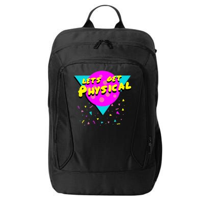 Lets Get Physical Retro 80s  City Backpack