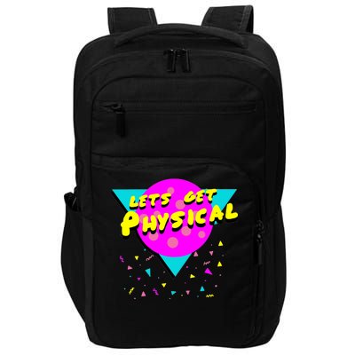 Lets Get Physical Retro 80s  Impact Tech Backpack