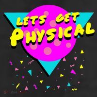 Lets Get Physical Retro 80s  Trucker Hat