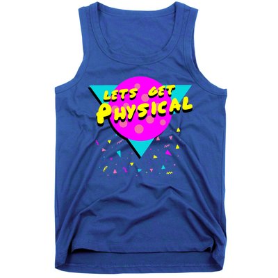 Lets Get Physical Retro 80s  Tank Top