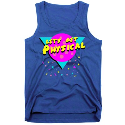 Lets Get Physical Retro 80s  Tank Top