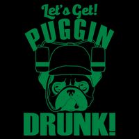 Let's Get Puggin Drunk 16oz Travel Tumbler