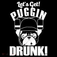Let's Get Puggin Drunk Visor
