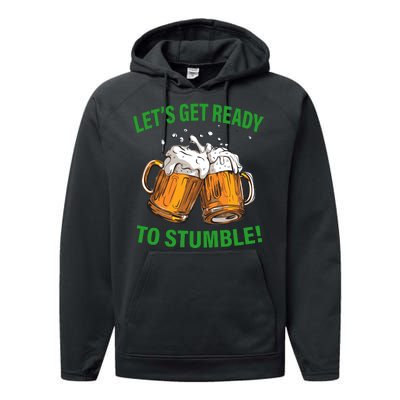 Let's Get Ready To Stumble Performance Fleece Hoodie