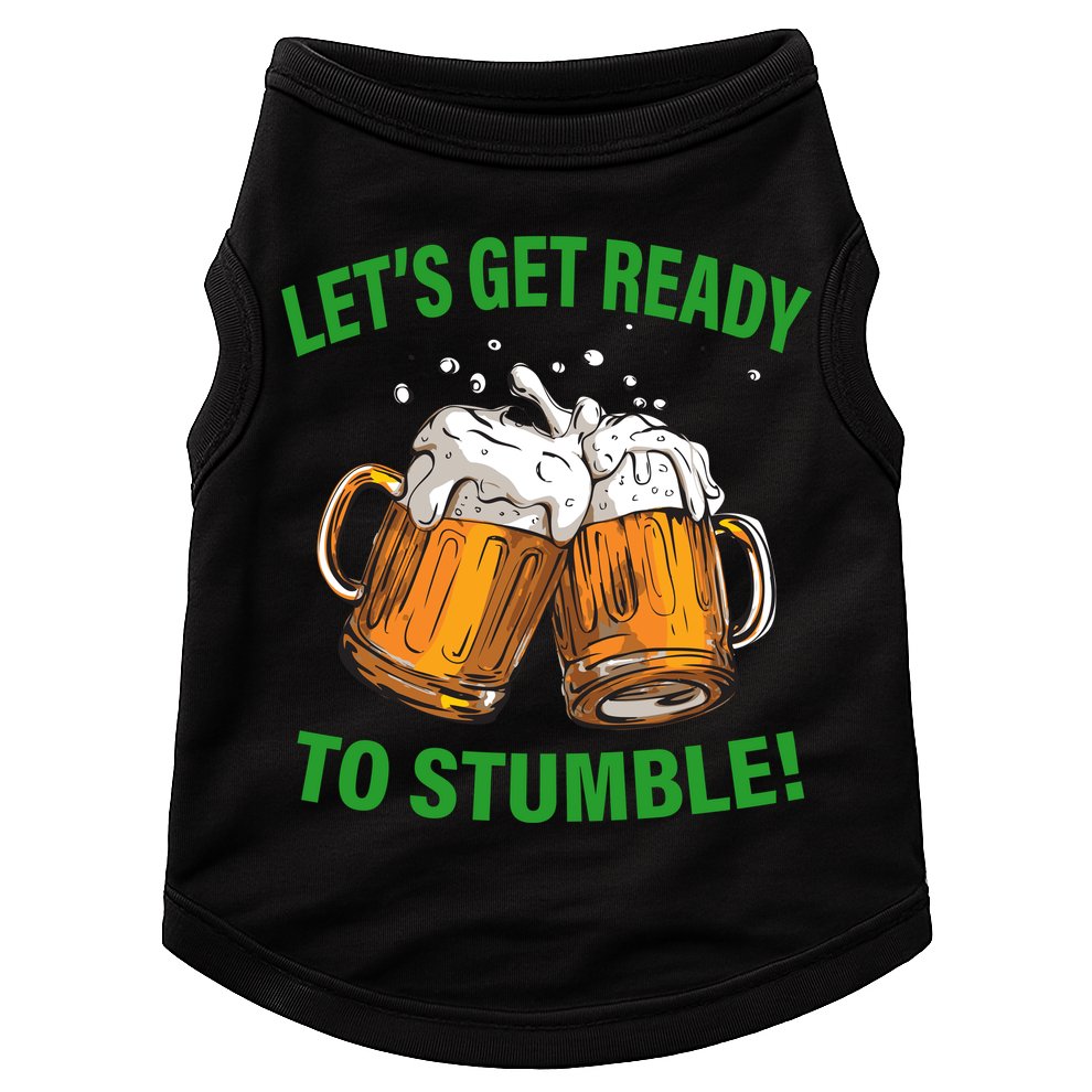 Lets get ready to stumble Doggie Tank