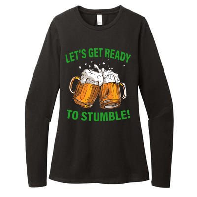 Let's Get Ready To Stumble Womens CVC Long Sleeve Shirt