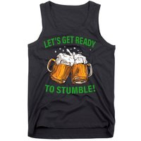 Lets get ready to stumble Tank Top