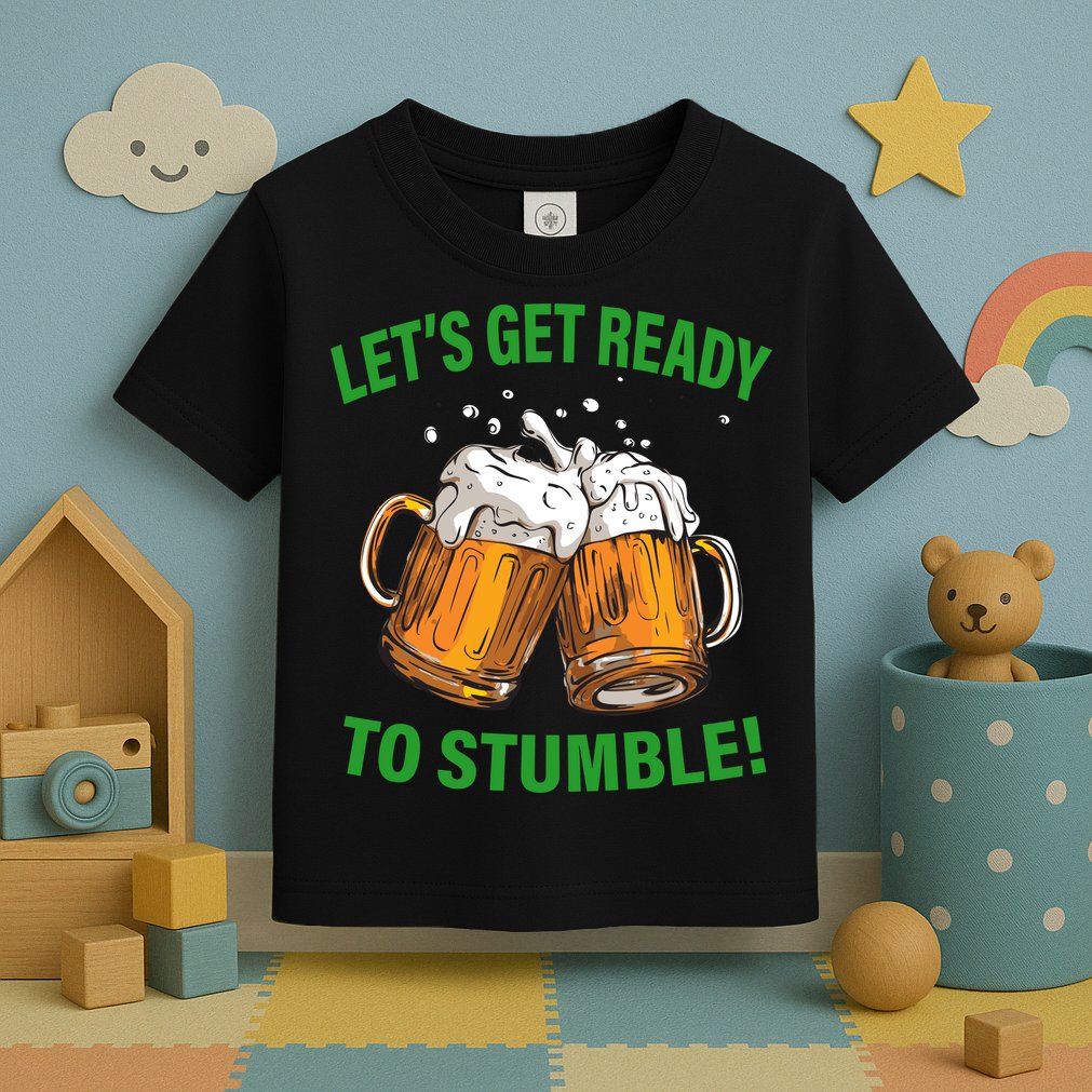 Let's Get Ready To Stumble Toddler T-Shirt