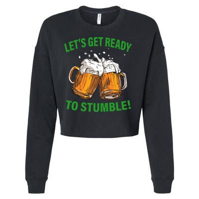 Let's Get Ready To Stumble Cropped Pullover Crew