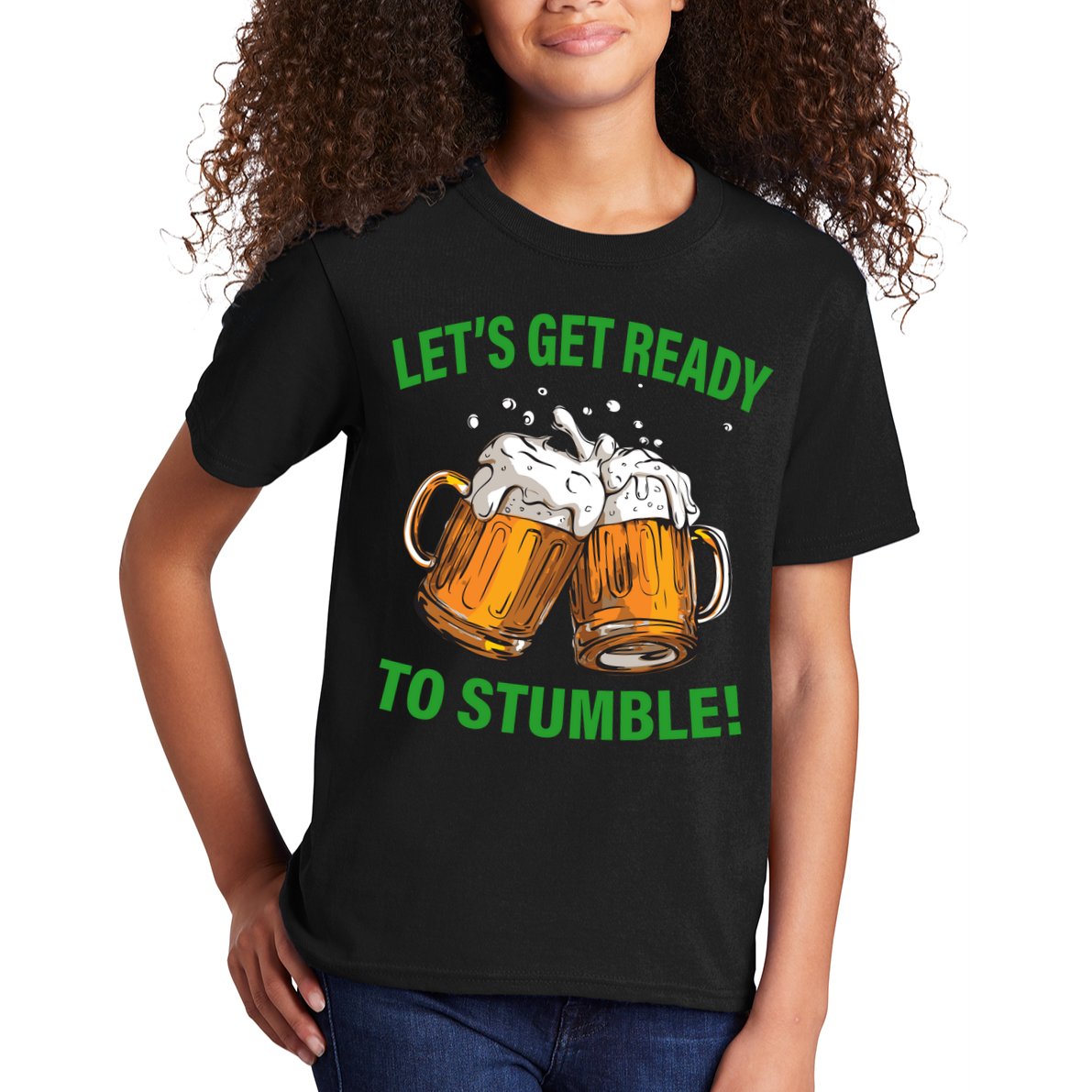 Lets get ready to stumble Kids T-Shirt