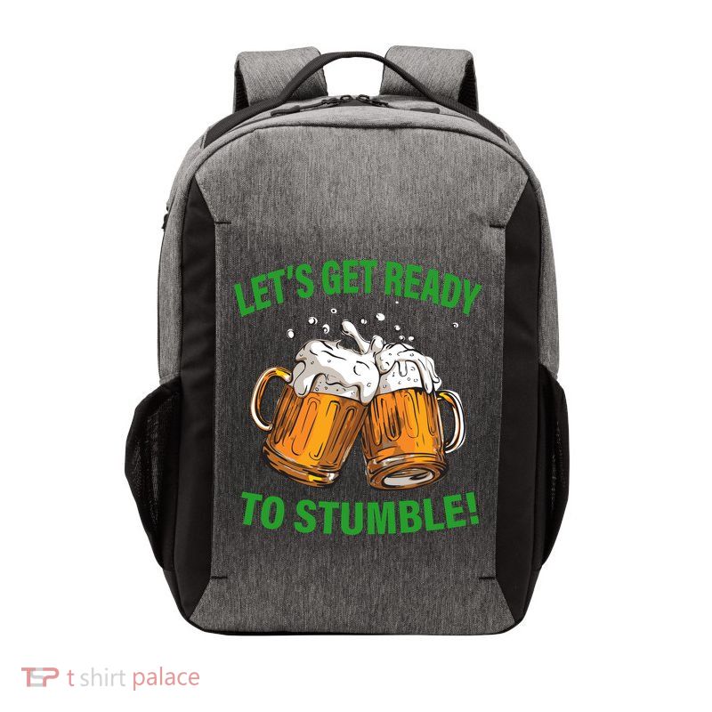 Lets get ready to stumble Vector Backpack