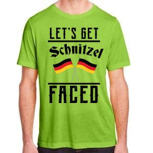 Let's Get Schnitzel Faced Adult ChromaSoft Performance T-Shirt