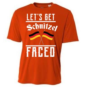 Let's Get Schnitzel Faced Cooling Performance Crew T-Shirt