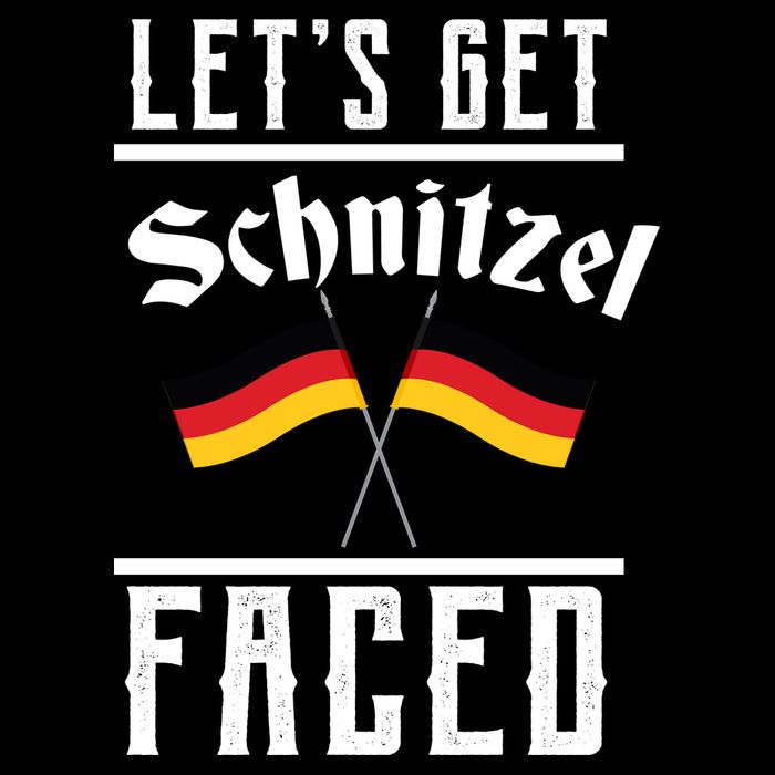 Let's Get Schnitzel Faced Apron