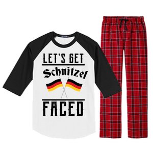 Let's Get Schnitzel Faced Raglan Sleeve Pajama Set