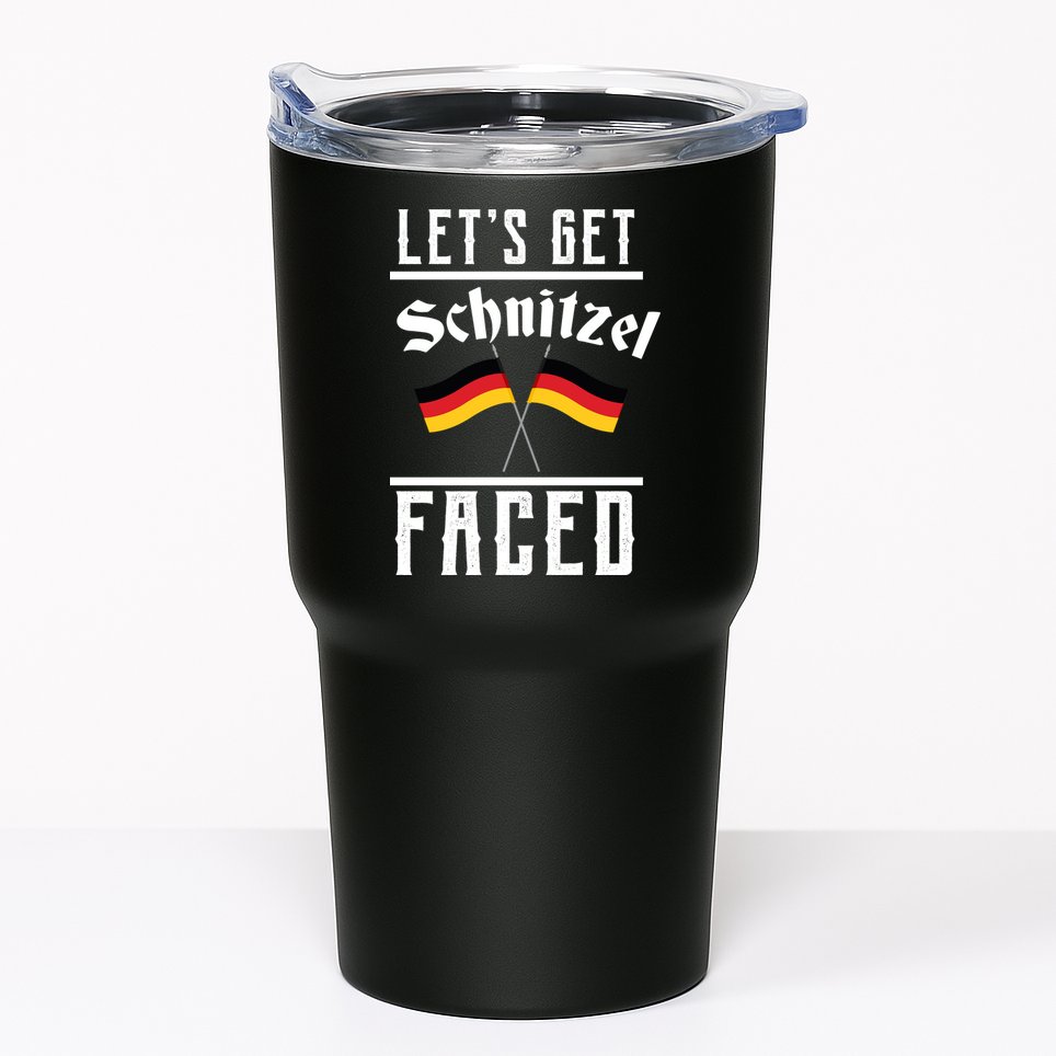 Let's Get Schnitzel Faced Tumbler