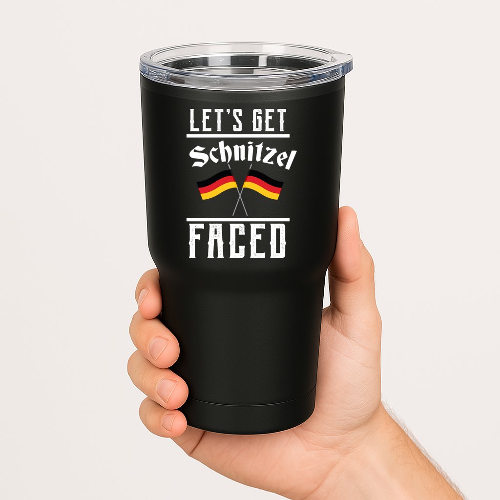 Let's Get Schnitzel Faced Tumbler