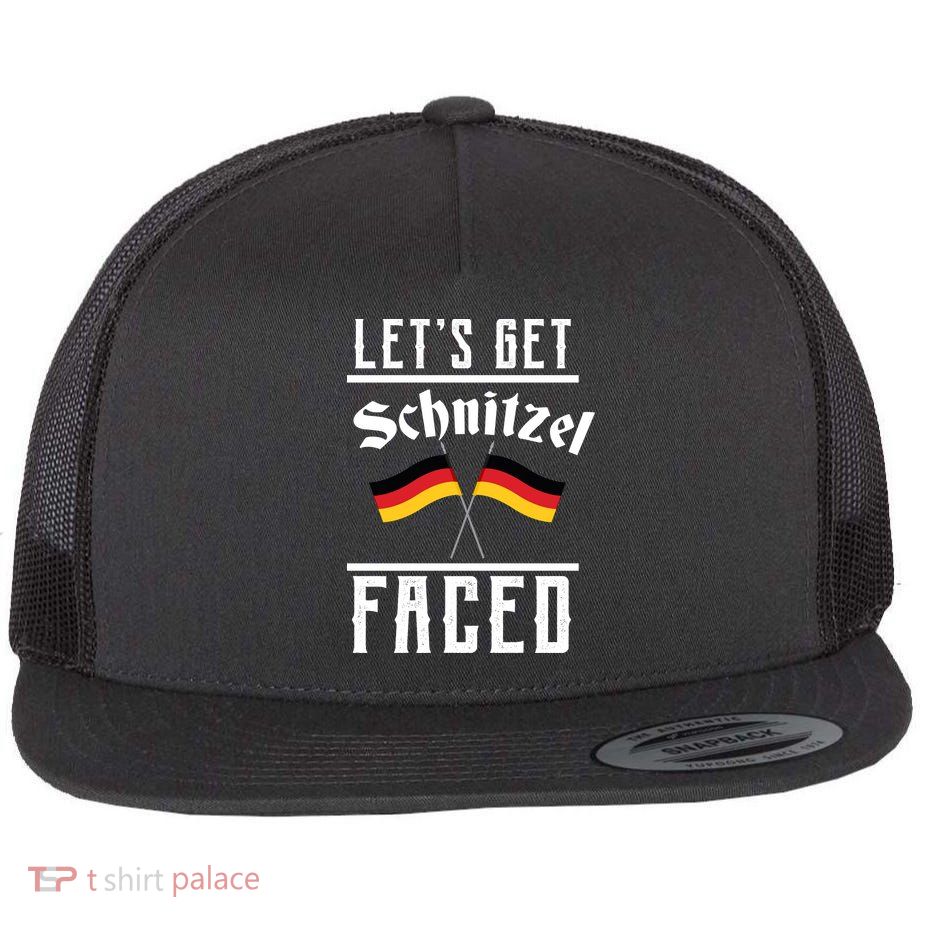 Let's Get Schnitzel Faced Flatbill Hat