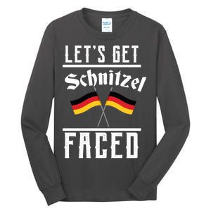 Let's Get Schnitzel Faced Tall Long Sleeve T-Shirt