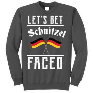 Let's Get Schnitzel Faced Tall Sweatshirt