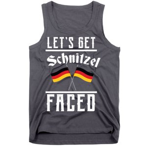 Let's Get Schnitzel Faced Tank Top