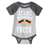 Let's Get Schnitzel Faced Infant Baby Jersey Bodysuit