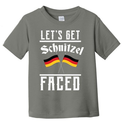 Let's Get Schnitzel Faced Toddler T-Shirt