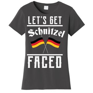 Let's Get Schnitzel Faced Women's T-Shirt