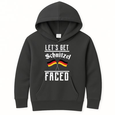 Let's Get Schnitzel Faced Kids Hoodie