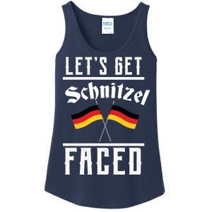 Let's Get Schnitzel Faced Ladies Essential Tank