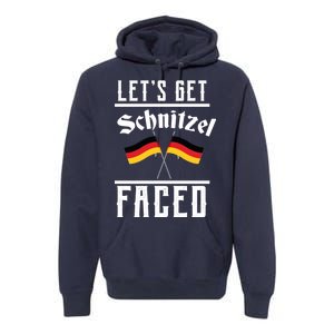 Let's Get Schnitzel Faced Premium Hoodie