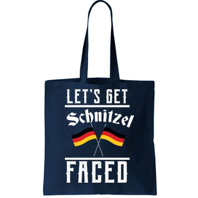 Let's Get Schnitzel Faced Tote Bag