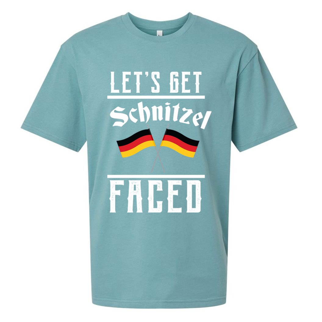 Let's Get Schnitzel Faced Sueded Cloud Jersey T-Shirt