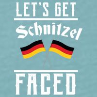 Let's Get Schnitzel Faced Sueded Cloud Jersey T-Shirt