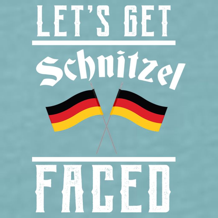 Let's Get Schnitzel Faced Sueded Cloud Jersey T-Shirt