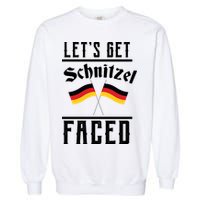 Let's Get Schnitzel Faced Garment-Dyed Sweatshirt