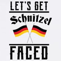 Let's Get Schnitzel Faced Garment-Dyed Sweatshirt