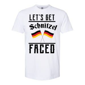 Let's Get Schnitzel Faced Softstyle CVC T-Shirt