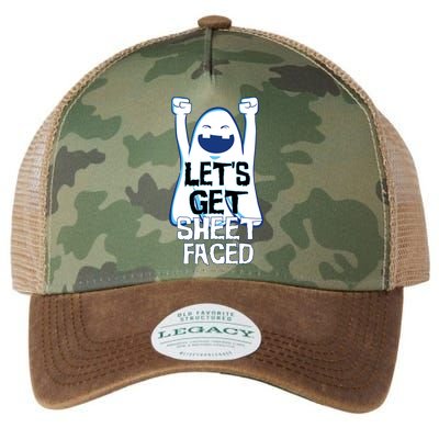 Let's Get Sheet Faced Legacy Tie Dye Trucker Hat