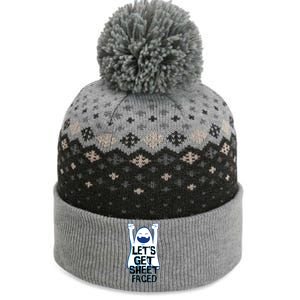 Let's Get Sheet Faced The Baniff Cuffed Pom Beanie