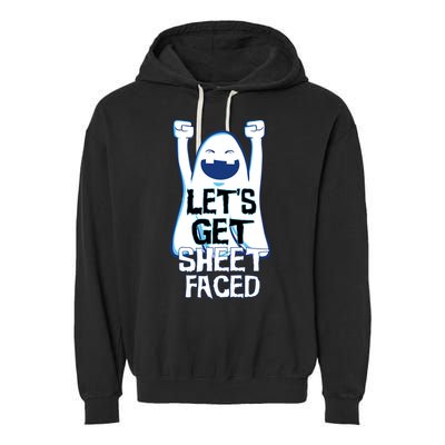 Let's Get Sheet Faced Garment-Dyed Fleece Hoodie