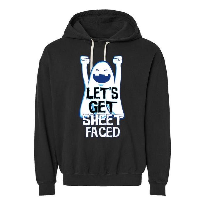 Let's Get Sheet Faced Garment-Dyed Fleece Hoodie