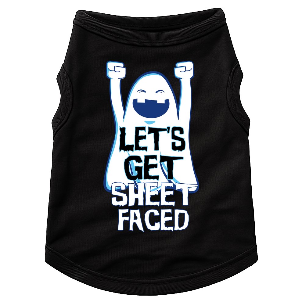 Let's Get Sheet Faced Doggie Tank