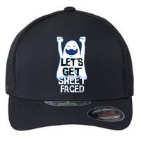 Let's Get Sheet Faced Flexfit Unipanel Trucker Cap