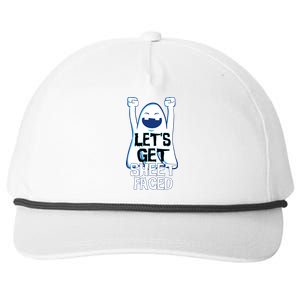 Let's Get Sheet Faced Snapback Five-Panel Rope Hat