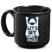 Let's Get Sheet Faced 15oz Campfire Ceramic Mug