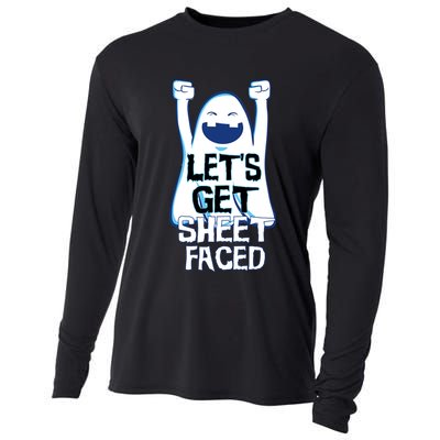 Let's Get Sheet Faced Cooling Performance Long Sleeve Crew