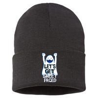 Let's Get Sheet Faced Sustainable Knit Beanie